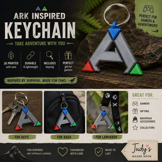 Ark Inspired Keychain